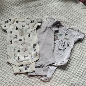 0-3 Month Onesie Set
